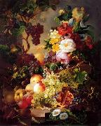 unknow artist Floral, beautiful classical still life of flowers.077 oil on canvas